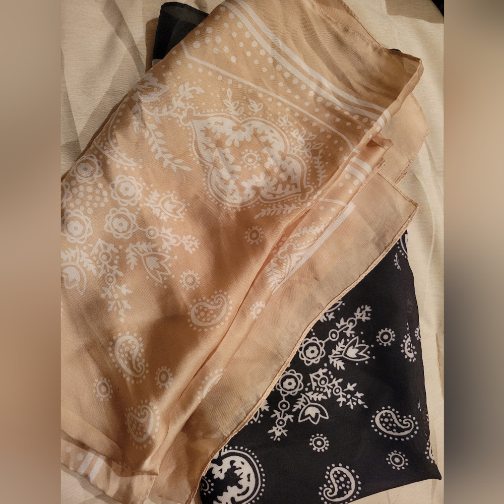 Silk bandanas